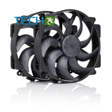 Noctua NF-A14x25r G2 PWM Sx2-PP chromax.black｜高静圧・静音 140mm